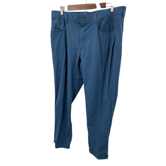 Ben‎ Hogan Performance Mens Golf Pants 36x30 Blue Polyester Blend - Picture 3 of 6